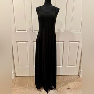 NWT Michael Kors scoop neck sleeveless black maxi dress